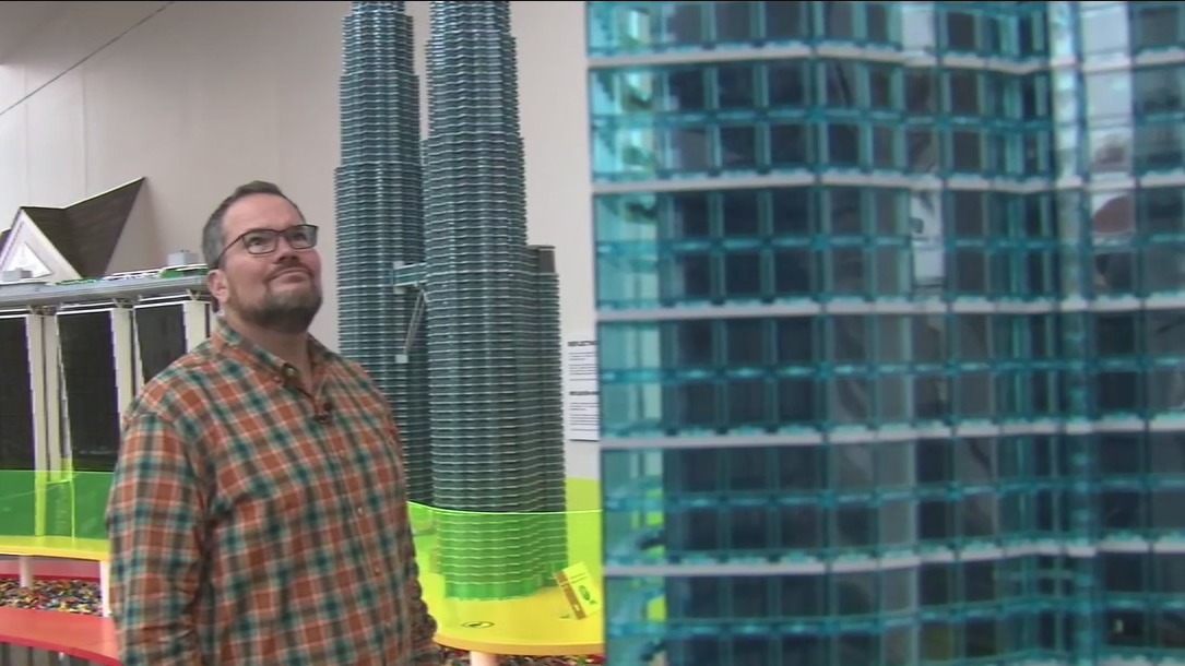 New LEGO exhibit gives close view to famous skyscrapers