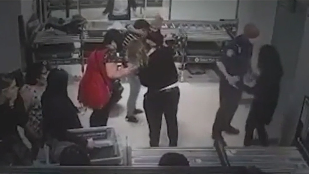 Newark Airport TSA Agent saves baby from choking