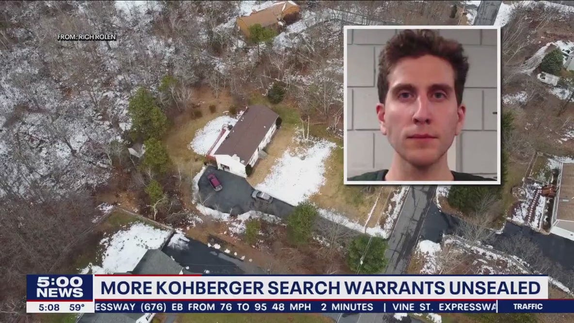 More Bryan Kohberger documents released in Pennsylvania, knife, phone, masks seized