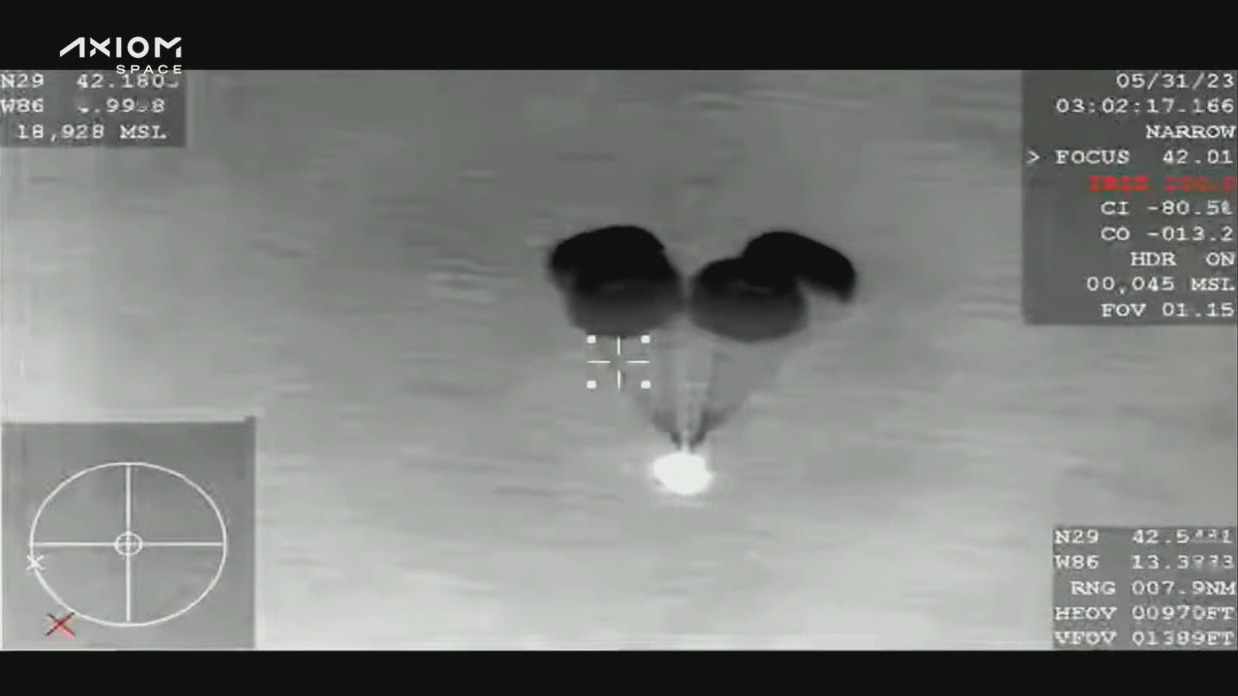 Ax-2 crew splashes down off Florida coast