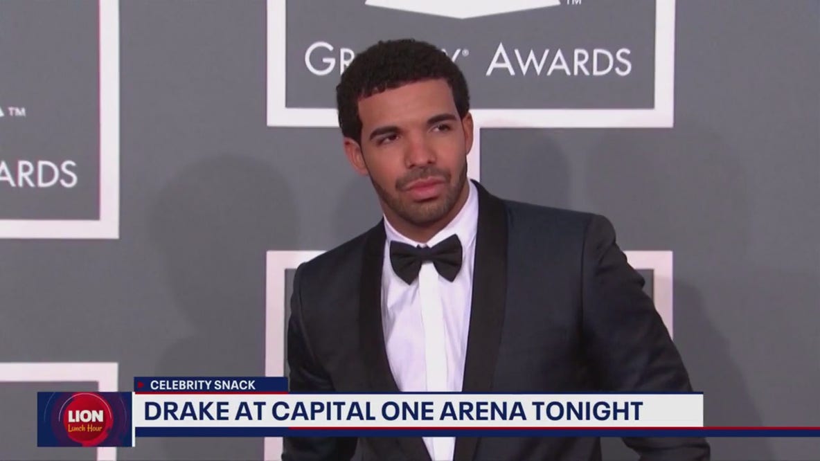 Drake set to perform at Capital One Arena Friday night