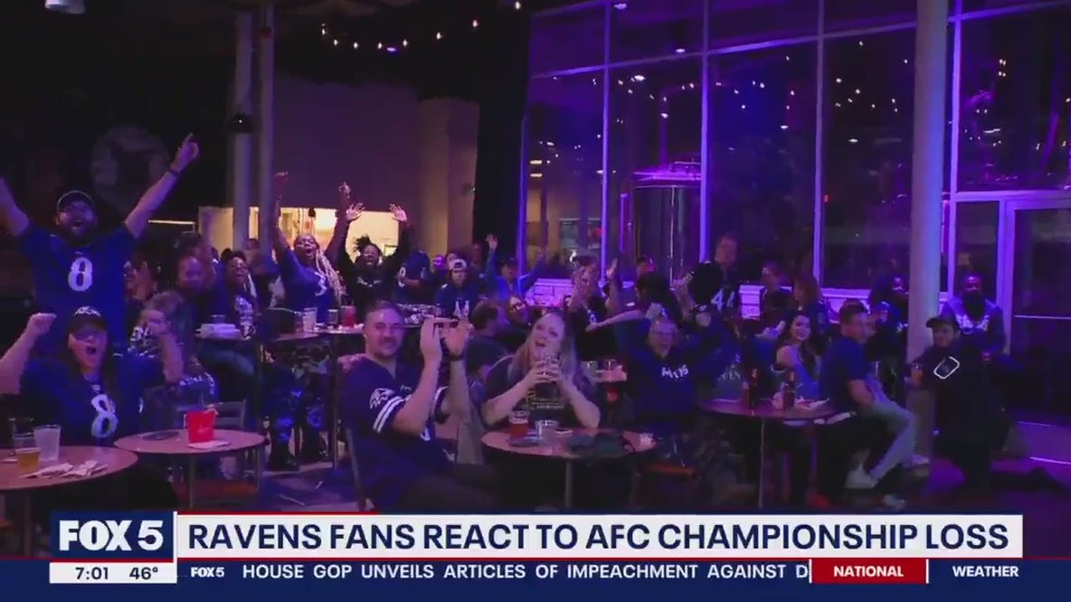 Ravens fans react to championship loss to Chiefs
