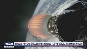 NASA spacecraft launches for asteroid 2.5B miles away
