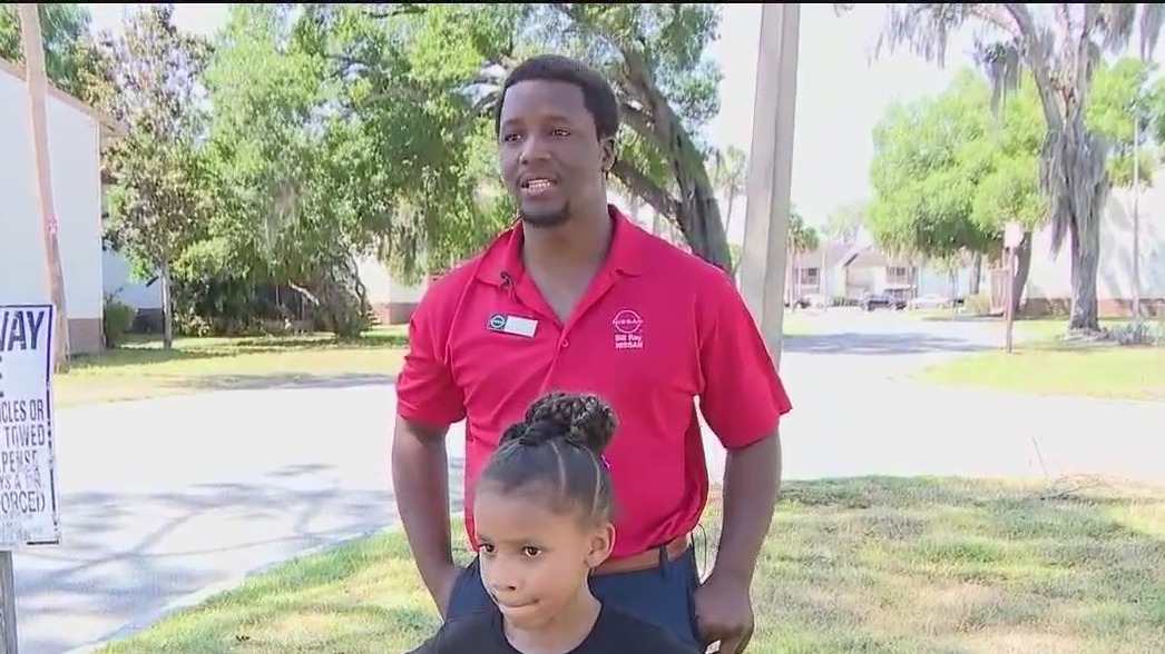 Single dad, child get back on feet after fire