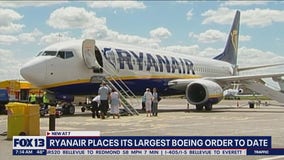 Ryanair places largest Boeing order to date