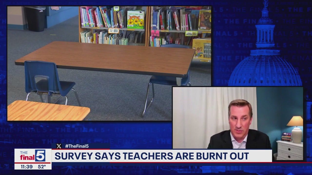 Survey America's teachers are burnt out FOX 5 DC
