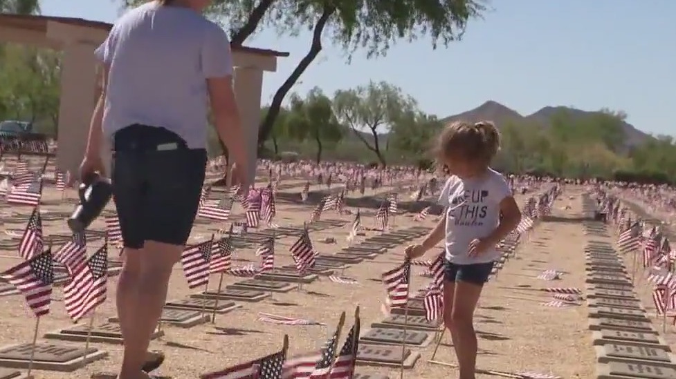 Generations visit National Memorial Cemetery of Arizona