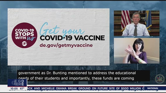 Delaware Gov. Carney announces mandatory vaccine or testing for educators, staff