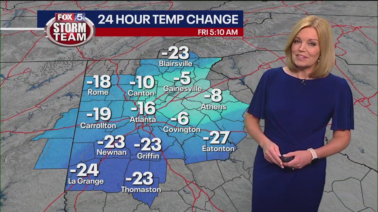 Friday Morning Weather Forecast FOX 5 Atlanta Friday morning weather forecast fox 5 atlanta