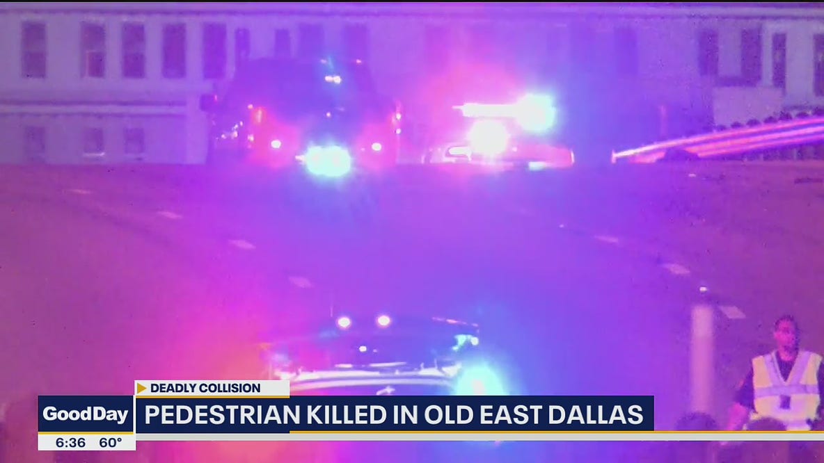 Pedestrian struck, killed overnight in Old East Dallas