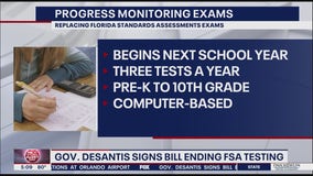 Gov. DeSantis signs bill eliminating Florida Standards Assessments exams