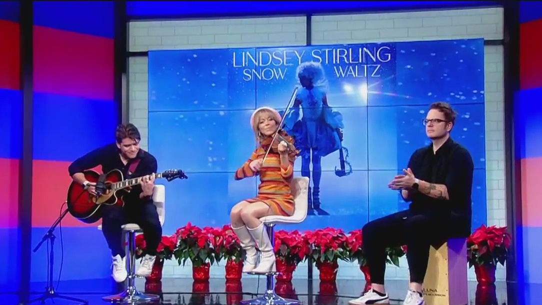Violinist Lindsey Stirling performs on Good Day New York