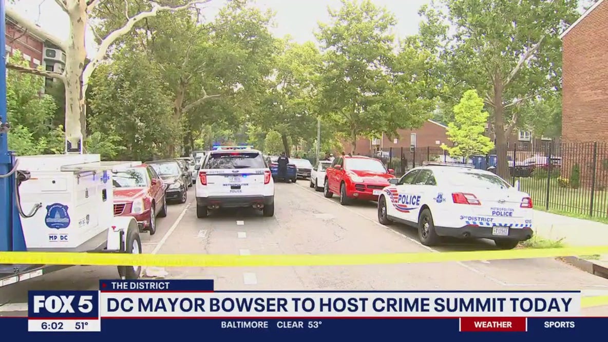 Bowser to host crime summit
