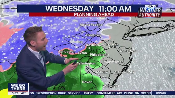 Weather Authority: Tuesday, 5 p.m. update