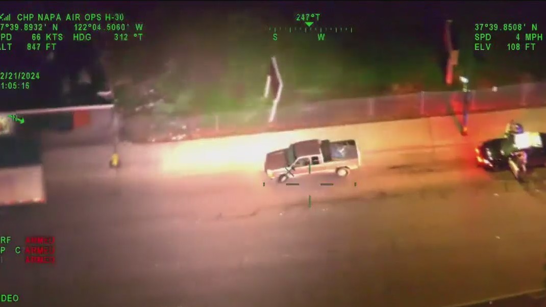 Suspect held after wild chase through 3 counties