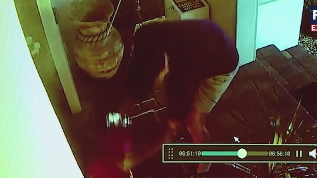 Florida arson suspect caught on camera