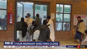 4 Chicago migrant shelters close with fewer new arrivals