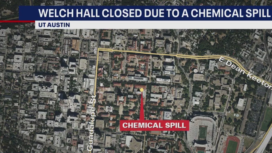 UT building evacuated following chemical spill in a lab
