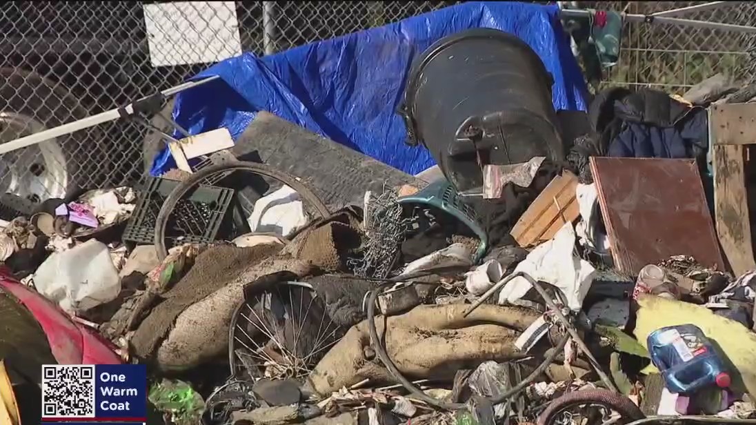 Homeless encampment swept out of Santa Rosa trail once again