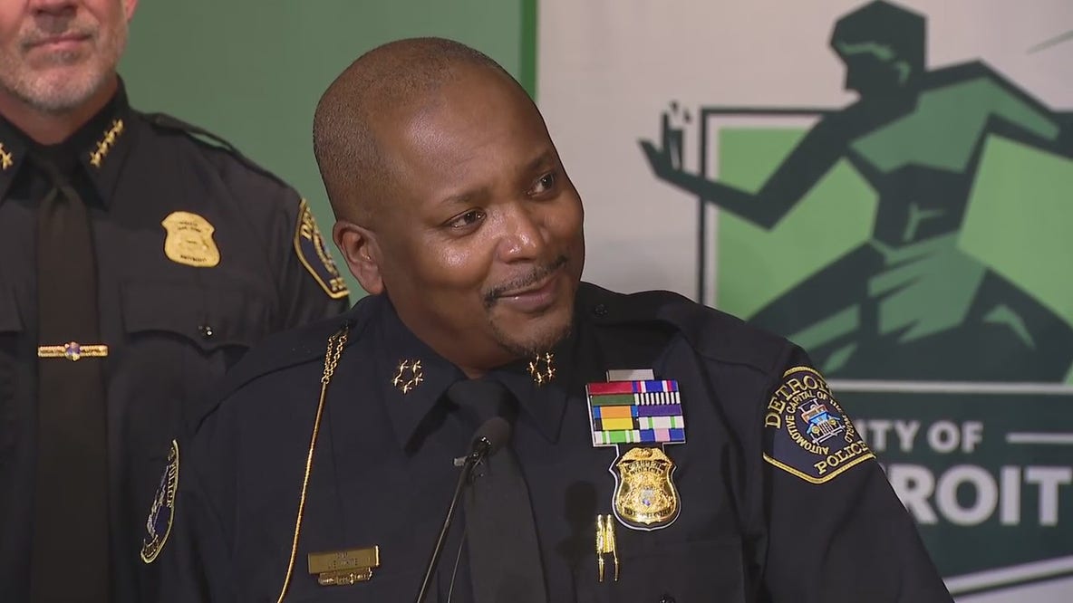 Detroit police chief provides update on violent weekend