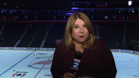 WATCH - Jennifer Hammond reports from LCA where Red Wings head coach Derek Lalonde & GM Steve Yzerman share their thoughts on the season