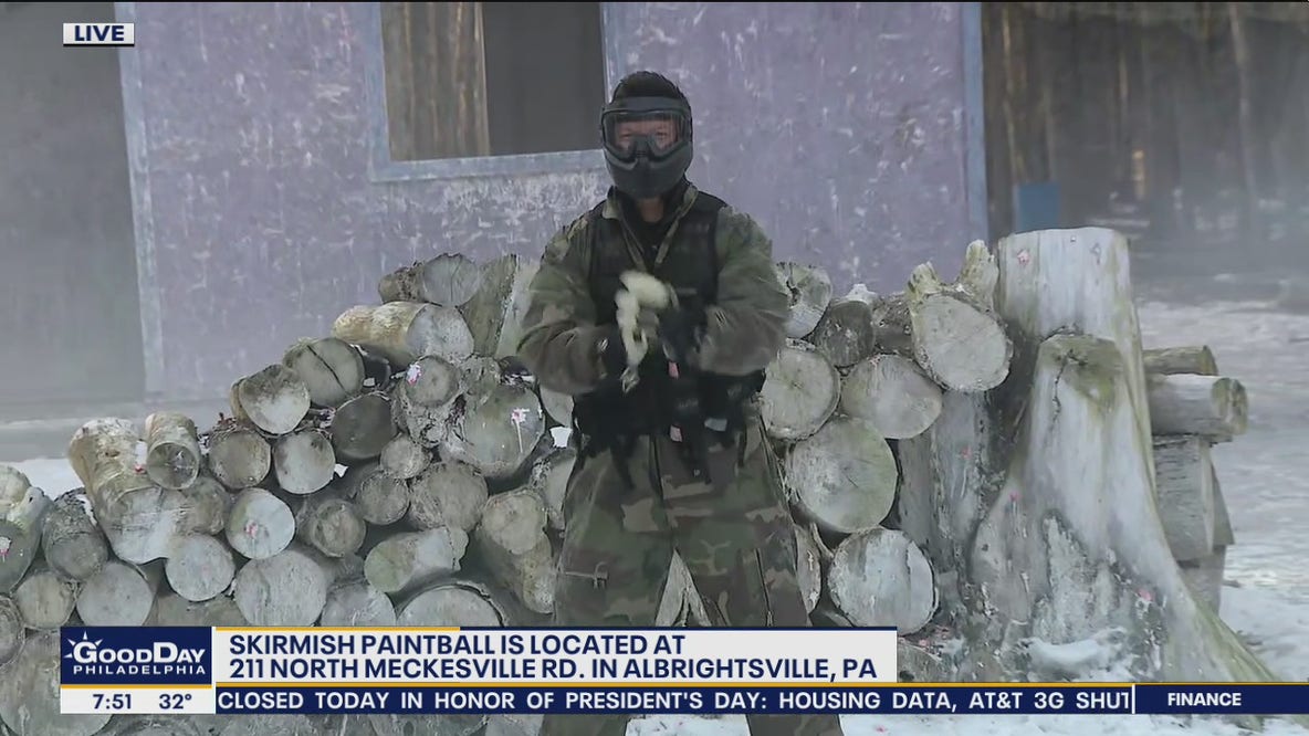 Poconos is home to the world's largest paintball facility Skirmish Paintball