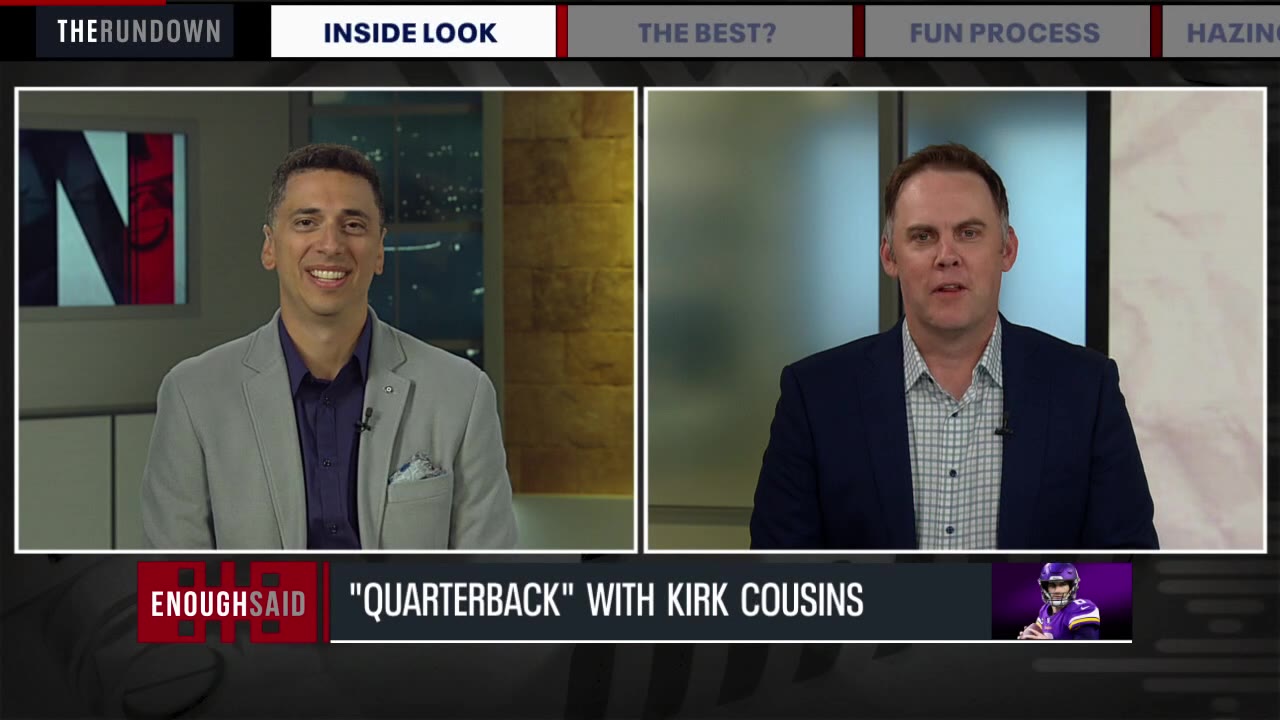 Enough Said: Kirk Cousins Netflix special, Northwestern hazing scandal, self-checkout lane