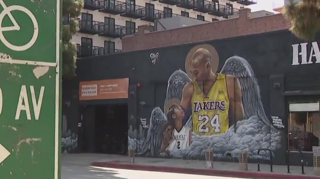 Mural of Kobe, Gianna Bryant could be removed