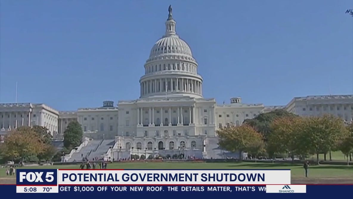 Government shutdown looms: What it means for workers and DC services