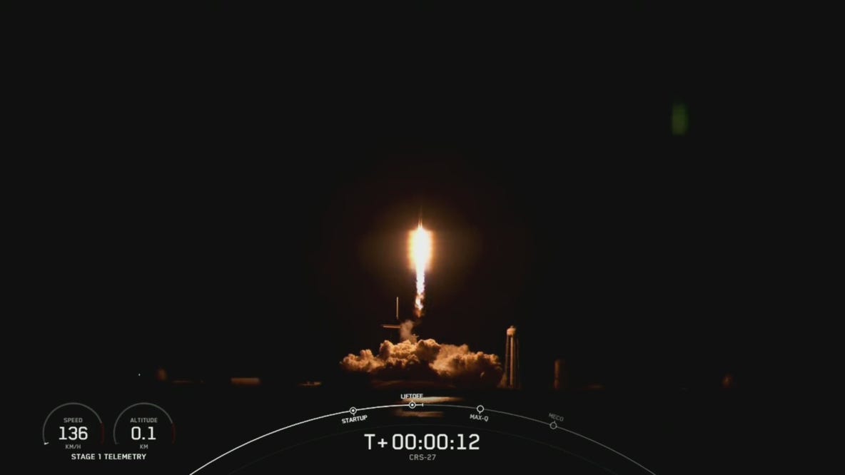SpaceX launches resupply mission from Florida