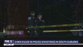 2 men killed in police shootings in Chicago's south suburbs