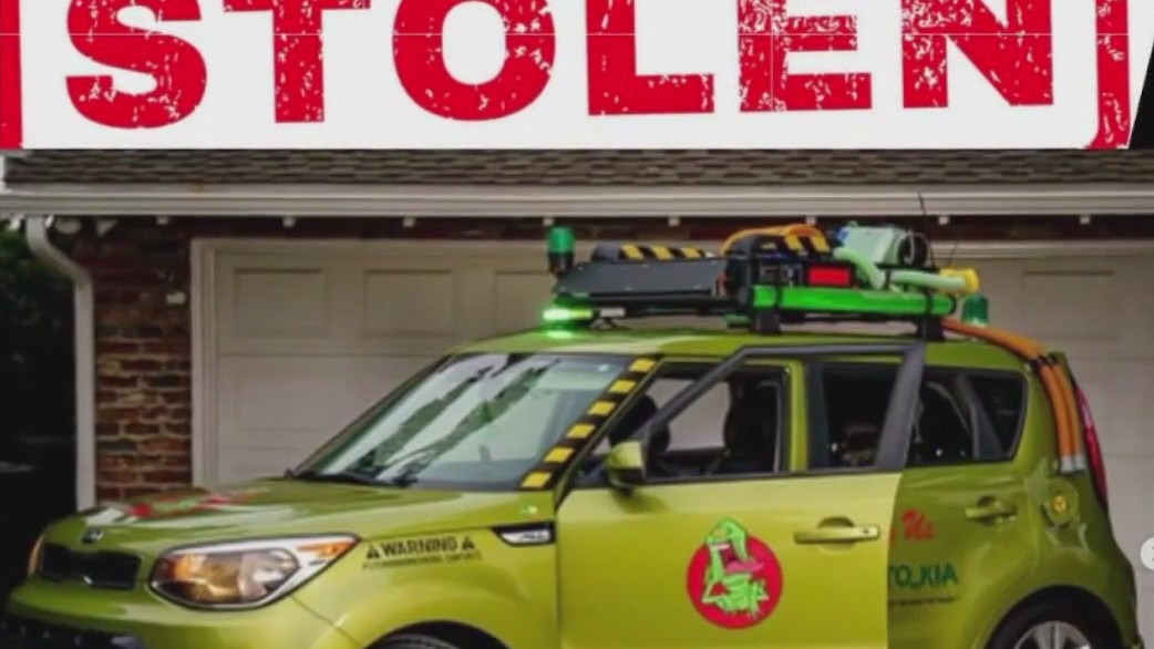 Stolen 'Ghostbusters' car recovered