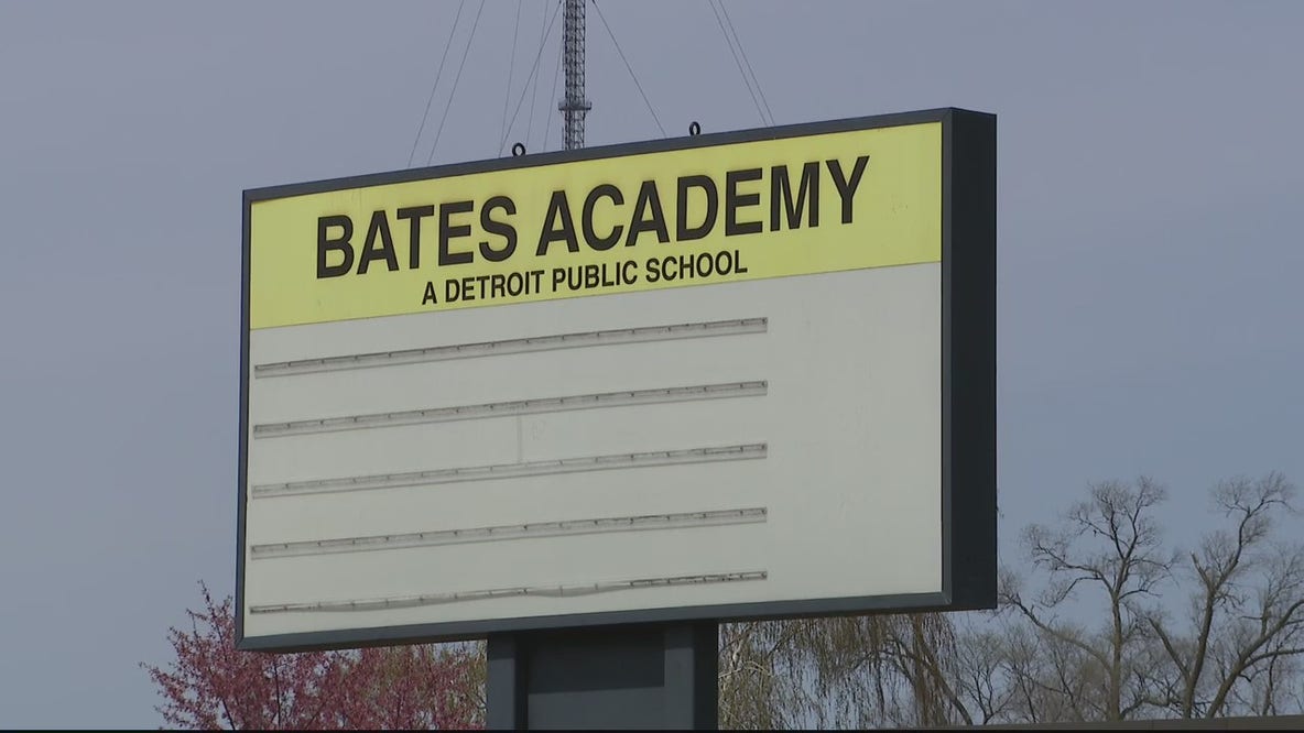 Two girls attacked by pit bulls at Bates Academy in Detroit