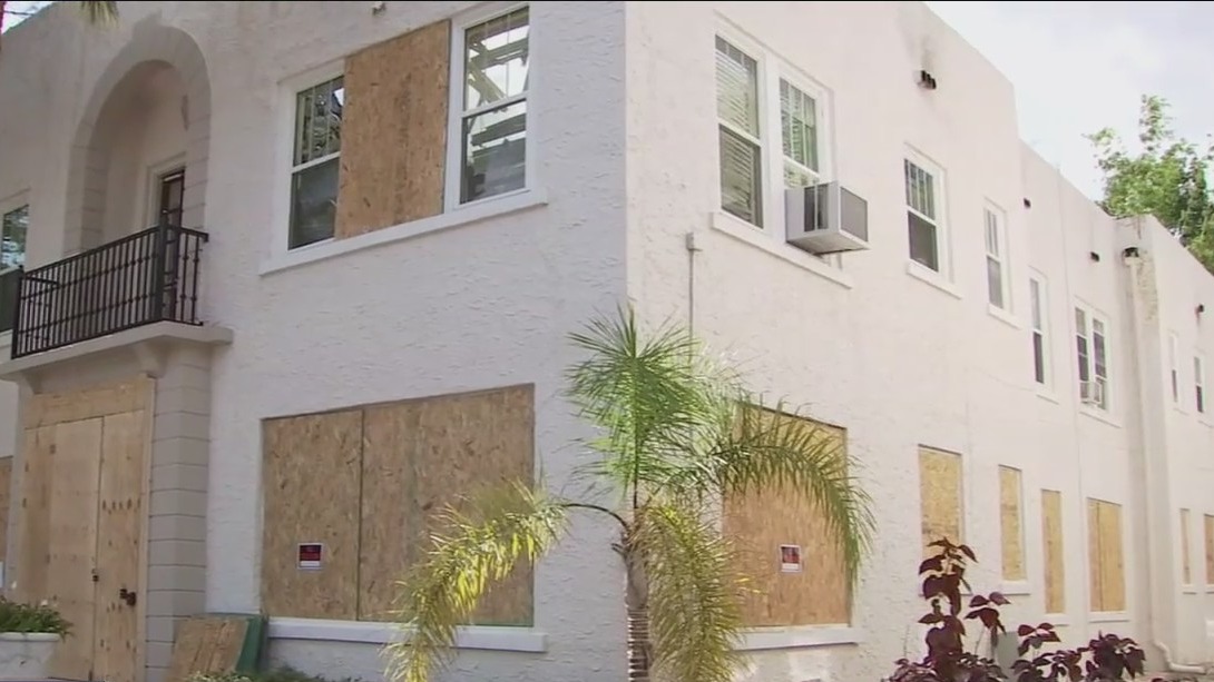 Apartment fire victims unable to go back inside