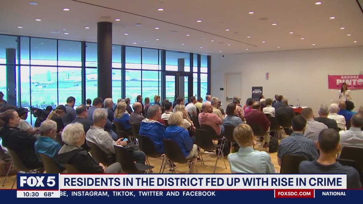 DC residents fed up with rise in crime