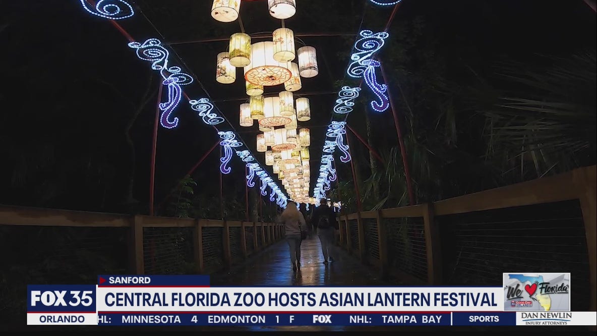 Central Florida Zoo hosts Asian Lantern Festival