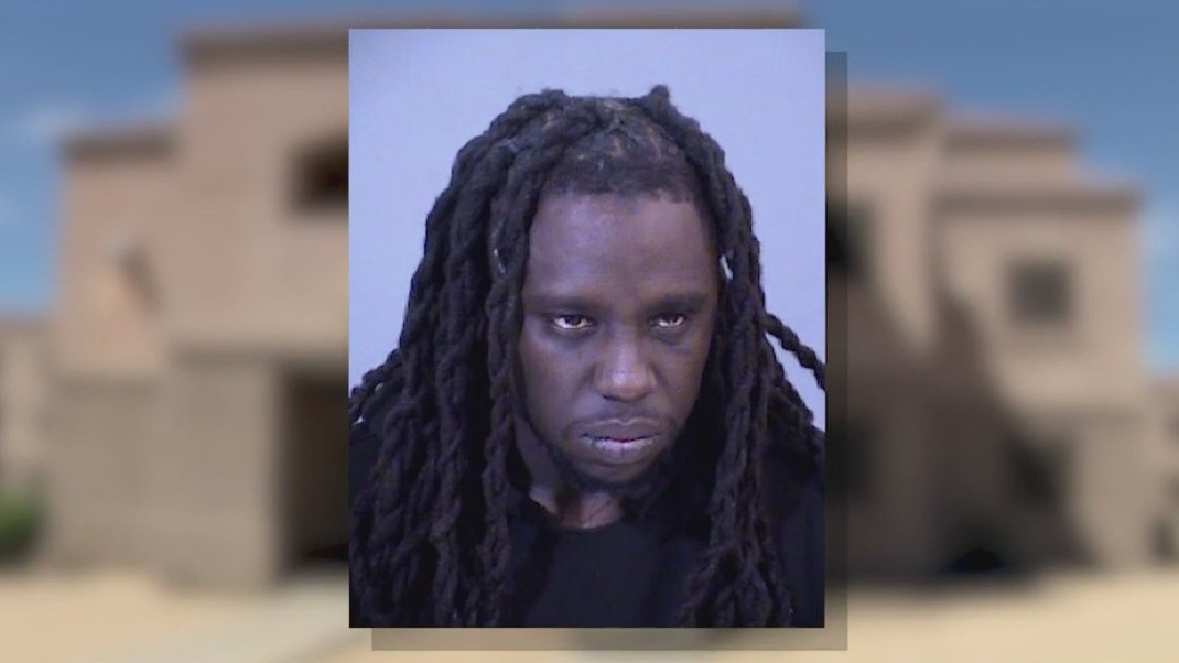 Man allegedly broke into apartment to hide from police