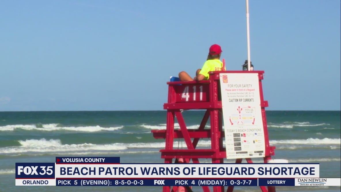 Volusia County warns of lifeguard shortage