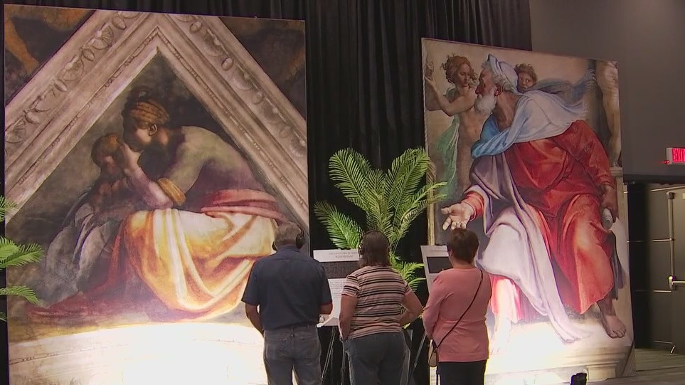 Michelangelo’s Sistine Chapel: The Exhibition opens at the Circuit of the Americas