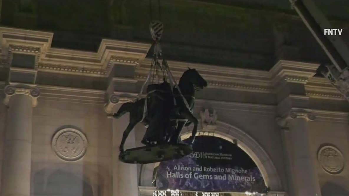 Teddy Roosevelt statue removed from Museum of Natural History