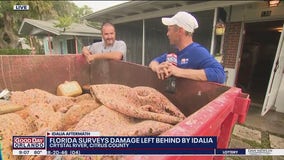 Cleaning up after Hurricane Idalia