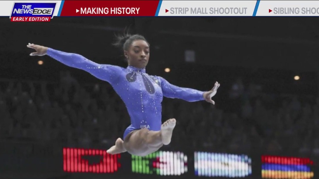 Simone Biles most decorated gymnast ever