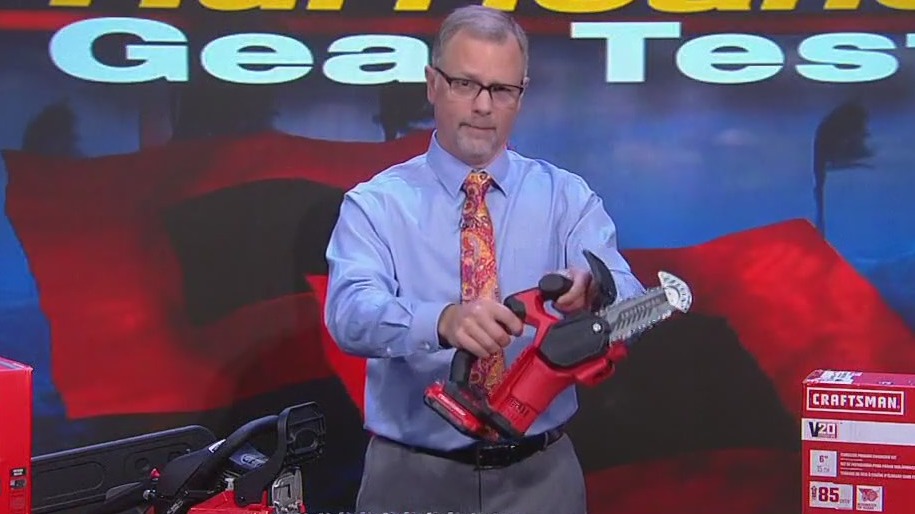 Hurricane Gear Test: Chainsaw safety with Craftsman