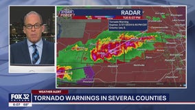 Tornado warnings issued for several counties