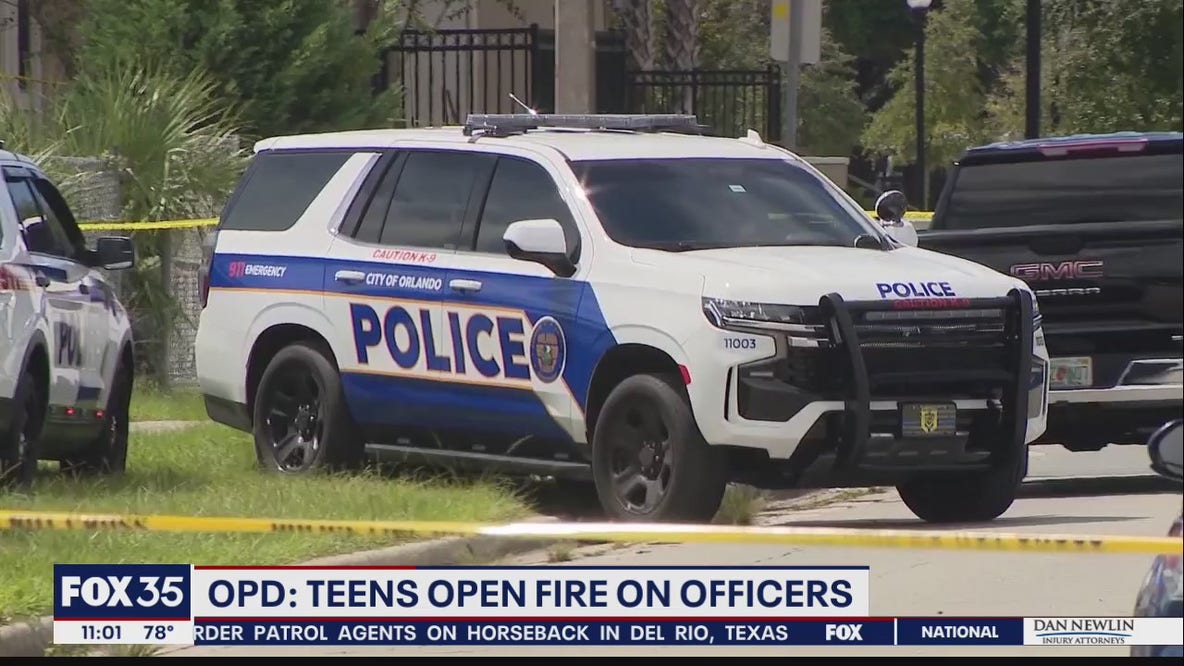Manhunt continues for third teen accused of shooting at Orlando police officers