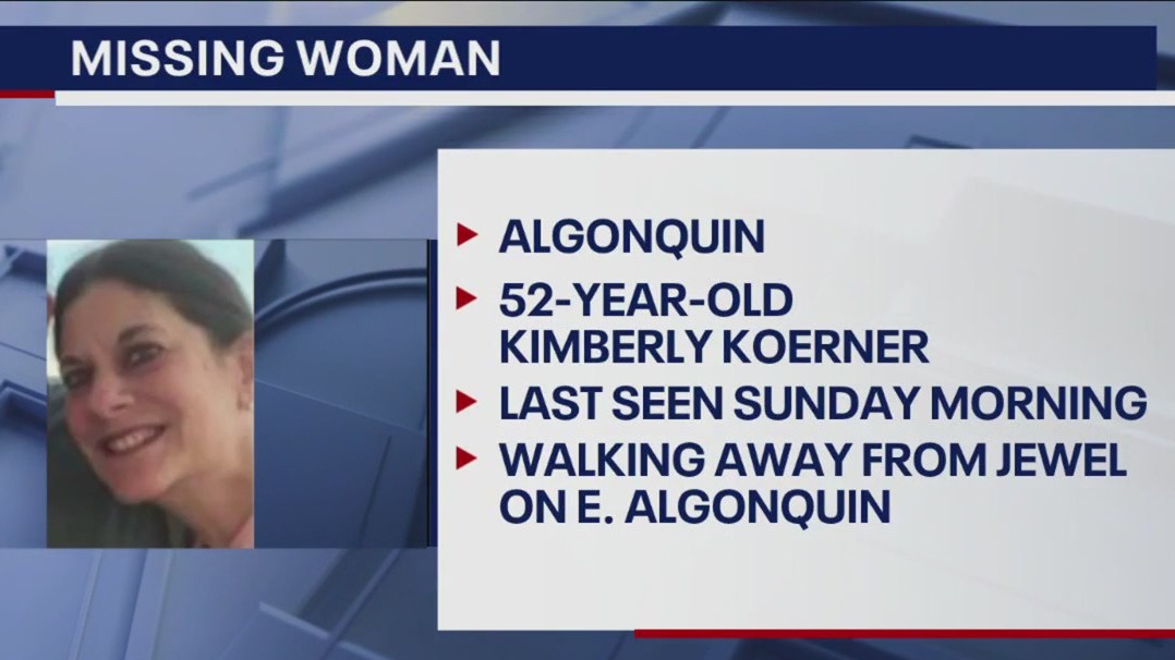 Woman, 52, reported missing from Algonquin