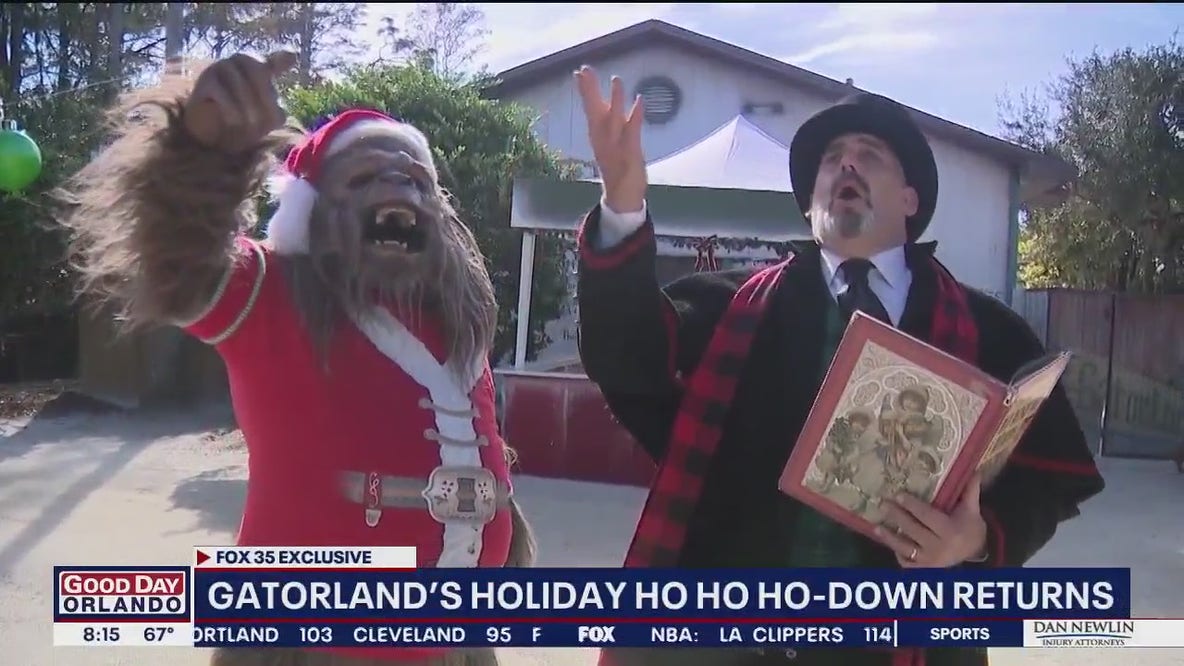 Gatorland's Holiday Ho Ho Ho-down returns