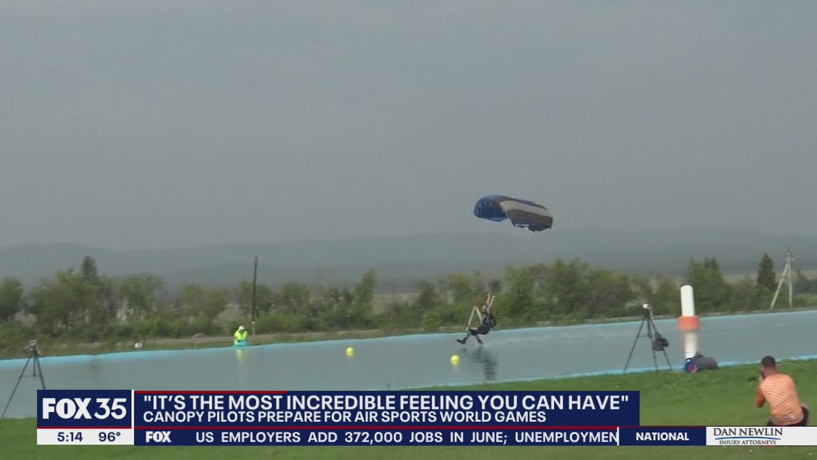Canopy pilots prepare for Air Sports World Games