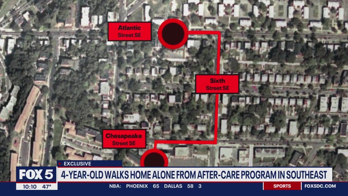DC mom 'livid' after 4-year-old walks home from school alone