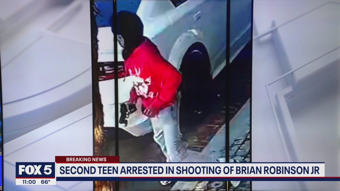 Second teen arrested in shooting of Brian Robinson Jr.